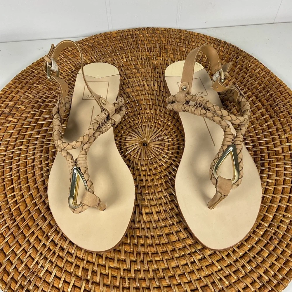 Dolce Vita Sandals Size 6.5 Shoes Nude New Women’s